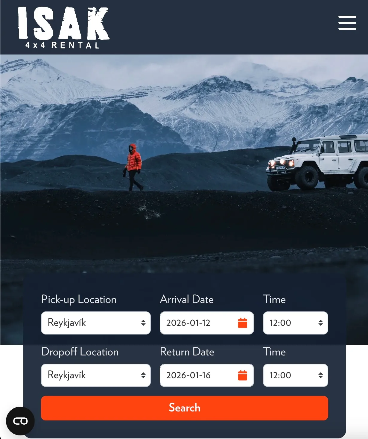 ISAK VANS IN ICELAND