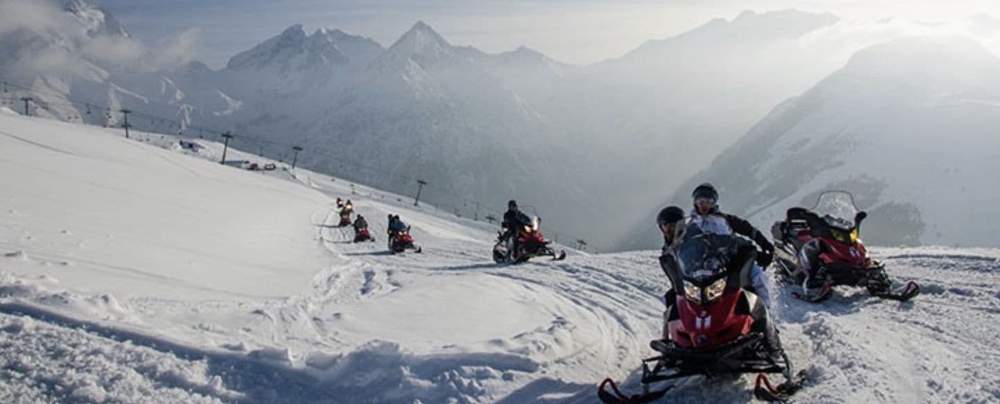 Circuit motoneige les 2 Alpes