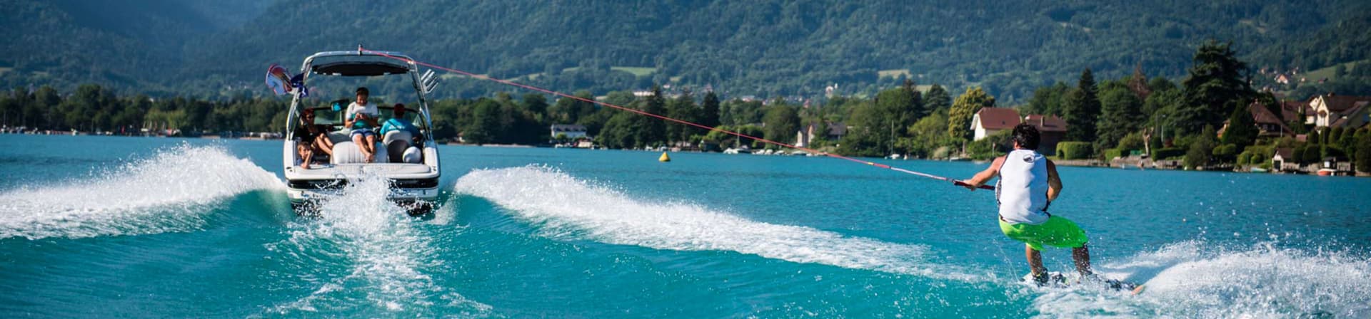faire du wakebord à annecy