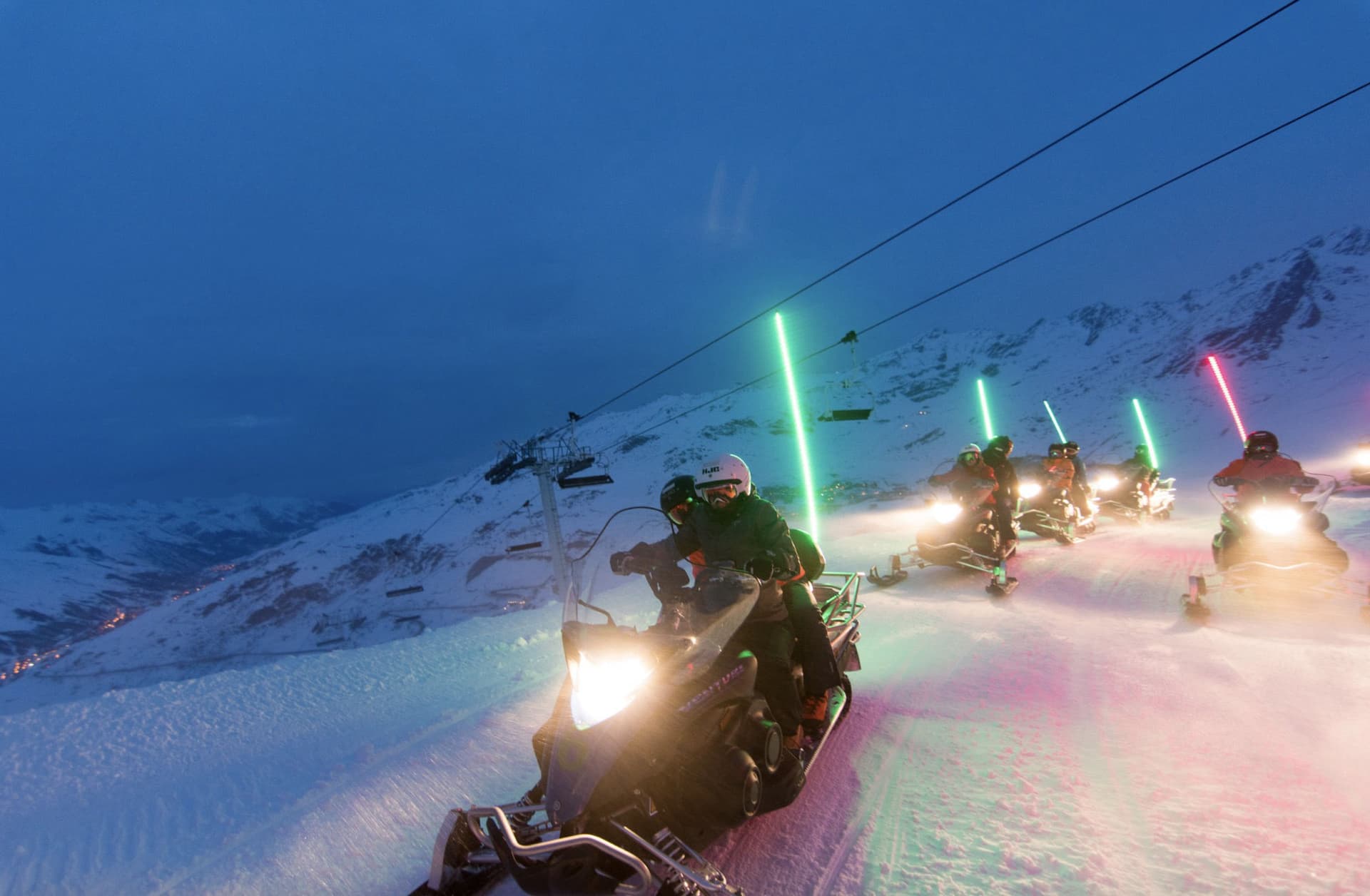 Guide Location Motoneige Val Thorens