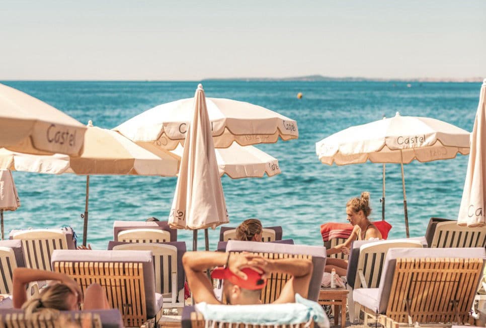 la plage castel plave privé nice