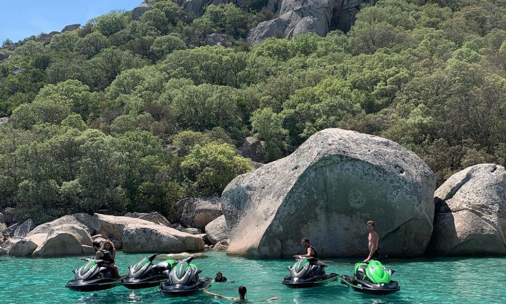 louer un jetski à porto veccho