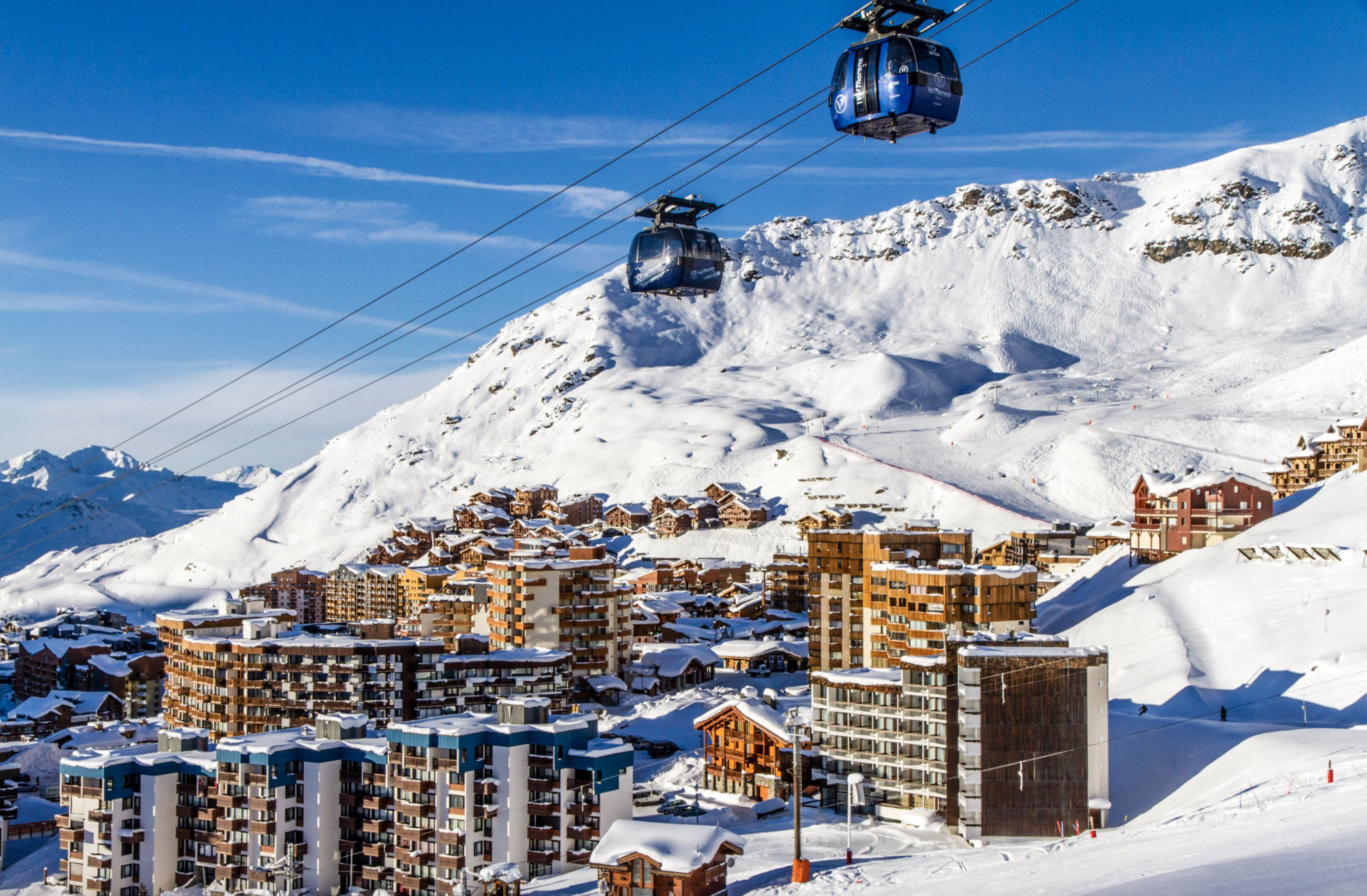 Magnifique vue du Val Thorens 