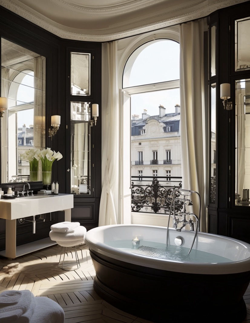 salle de bain de luxe Paris